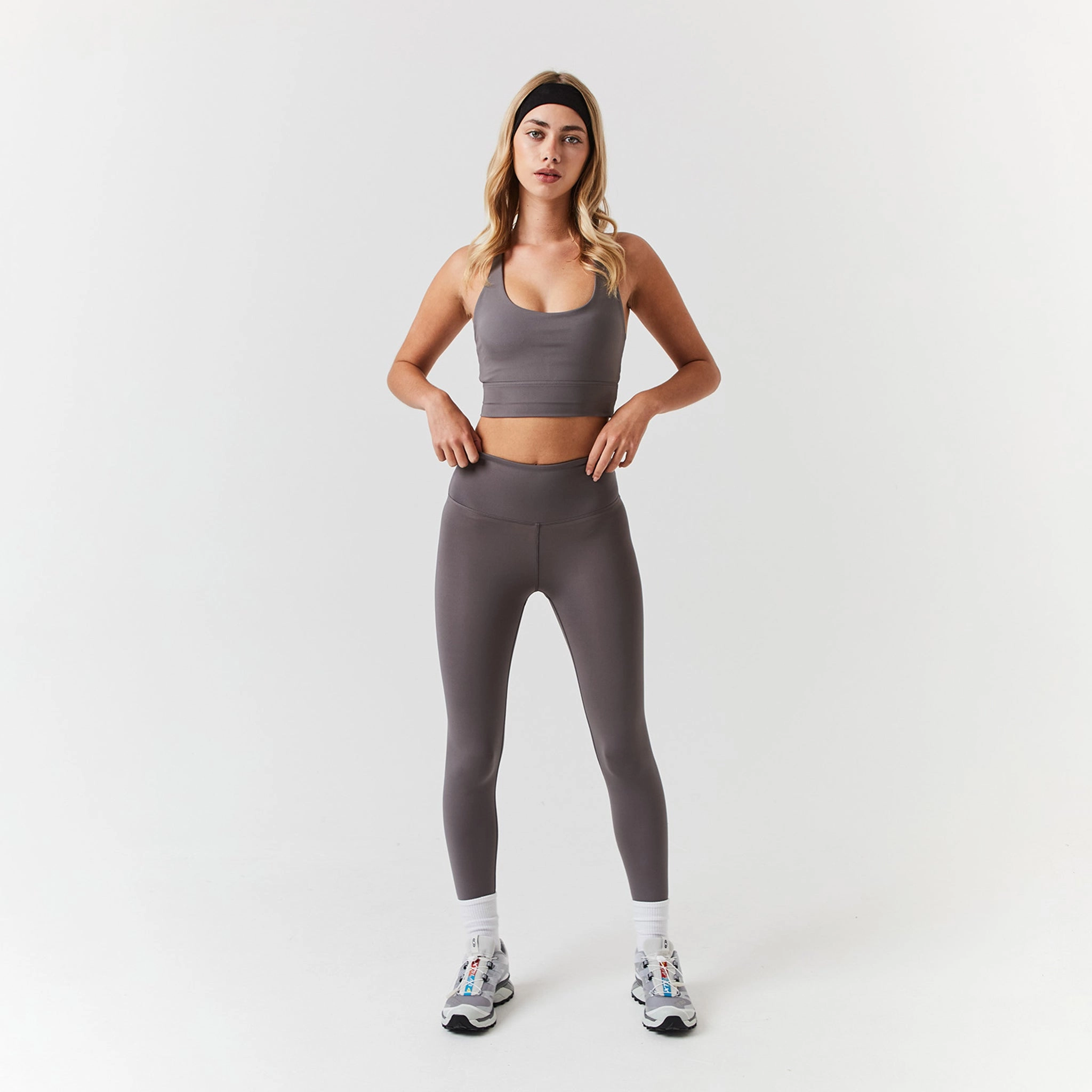 Second Skin Sports Bra | Grey