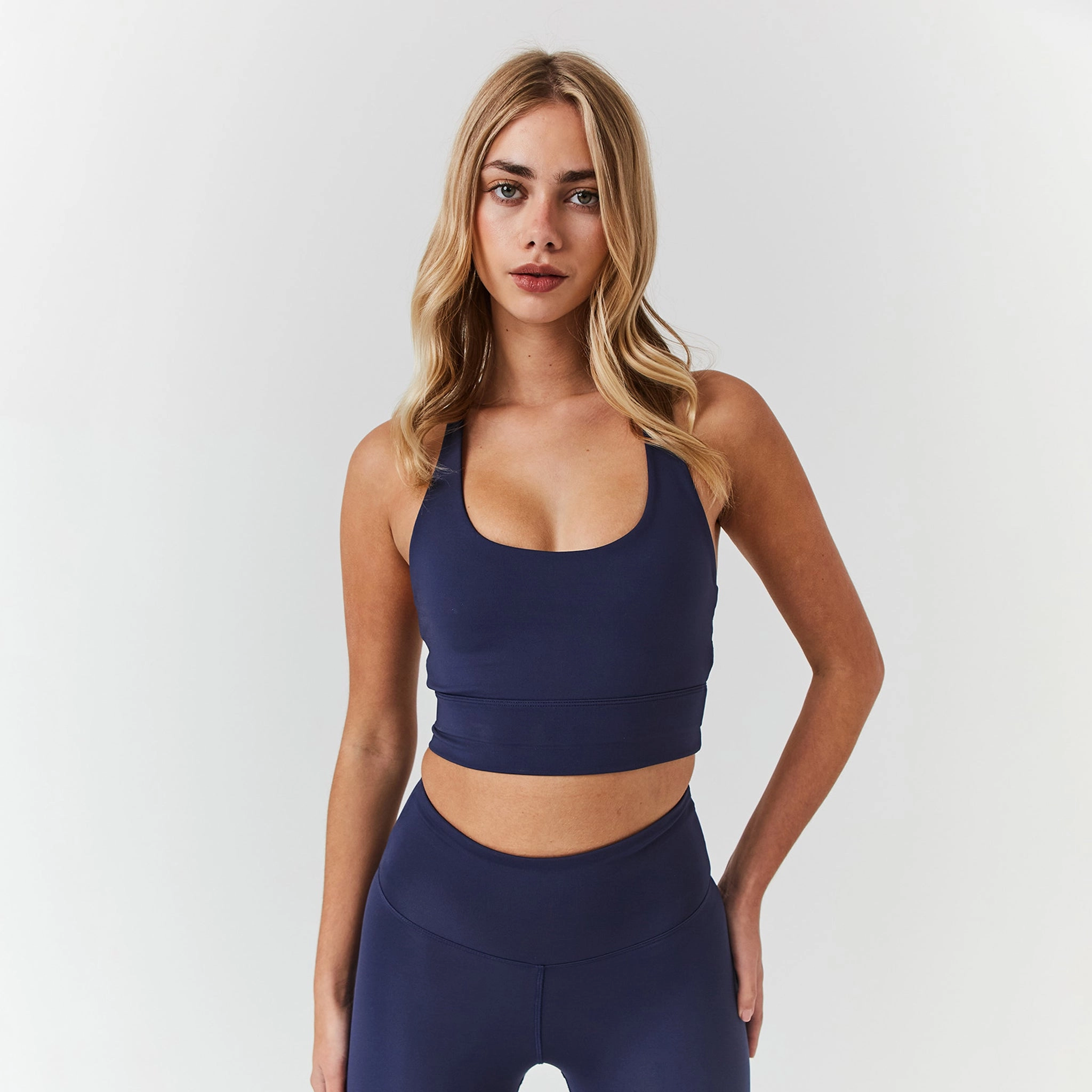 Second Skin Sports Bra | Midnight Blue