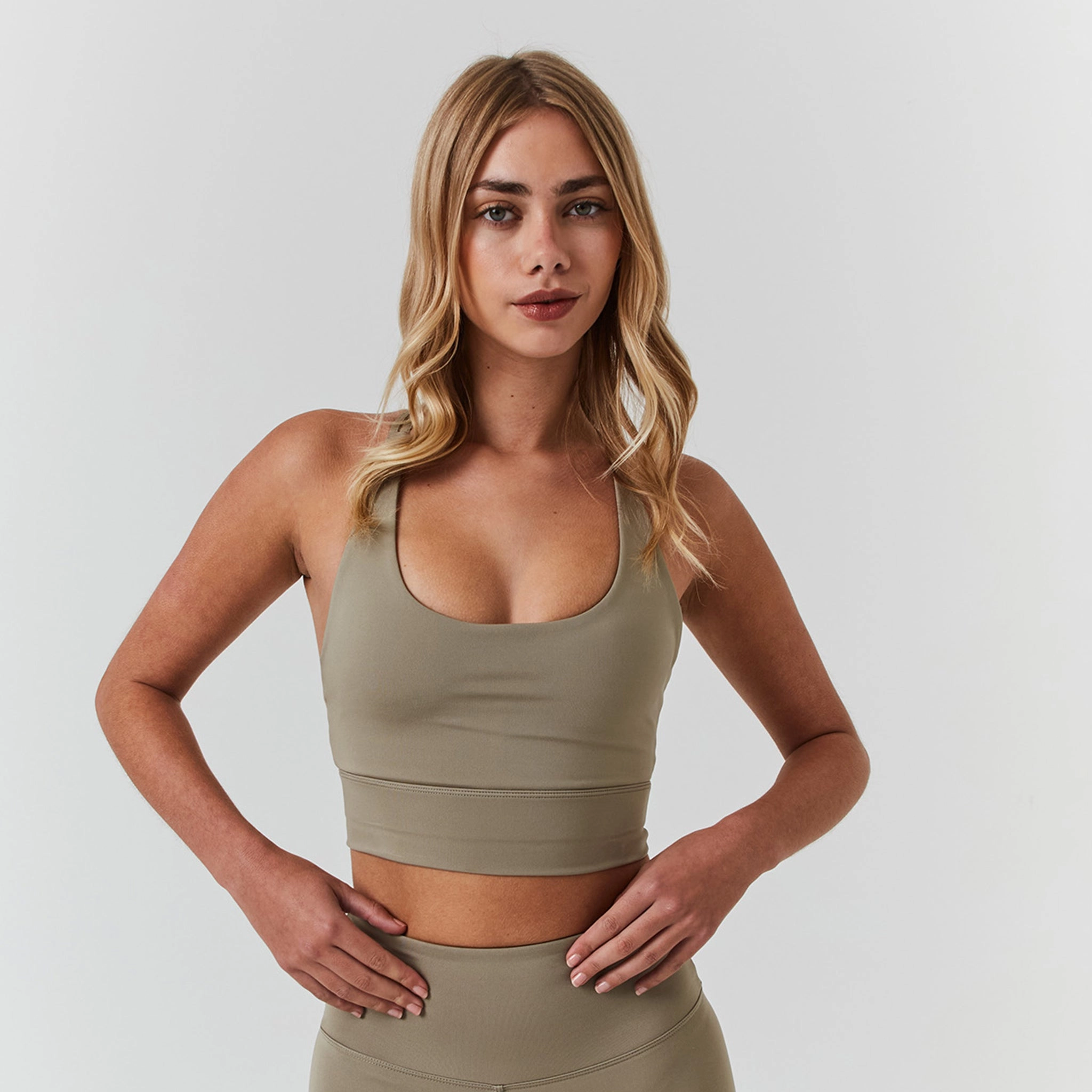 Second Skin Sports Bra | Olive