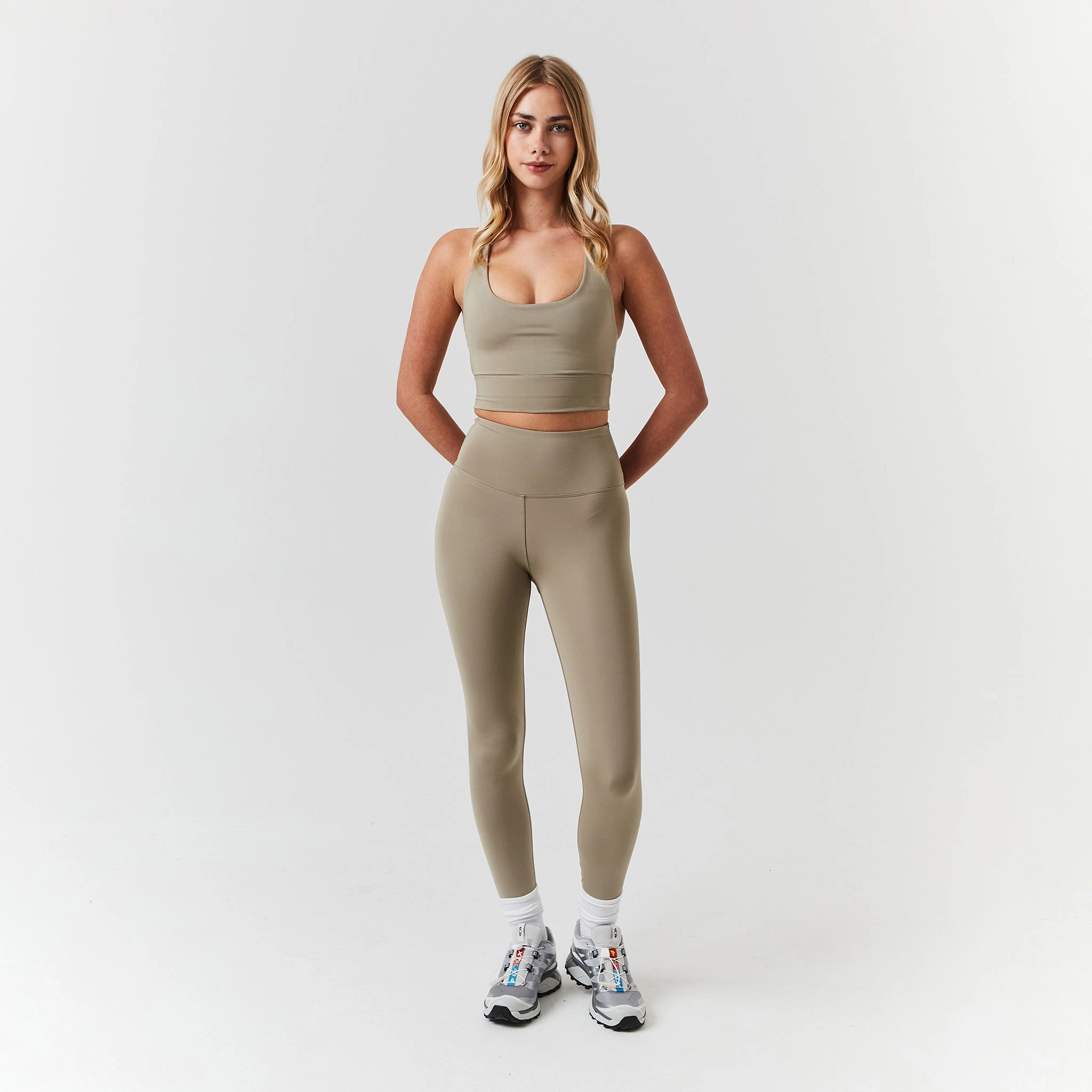 Second Skin Sports Bra | Olive