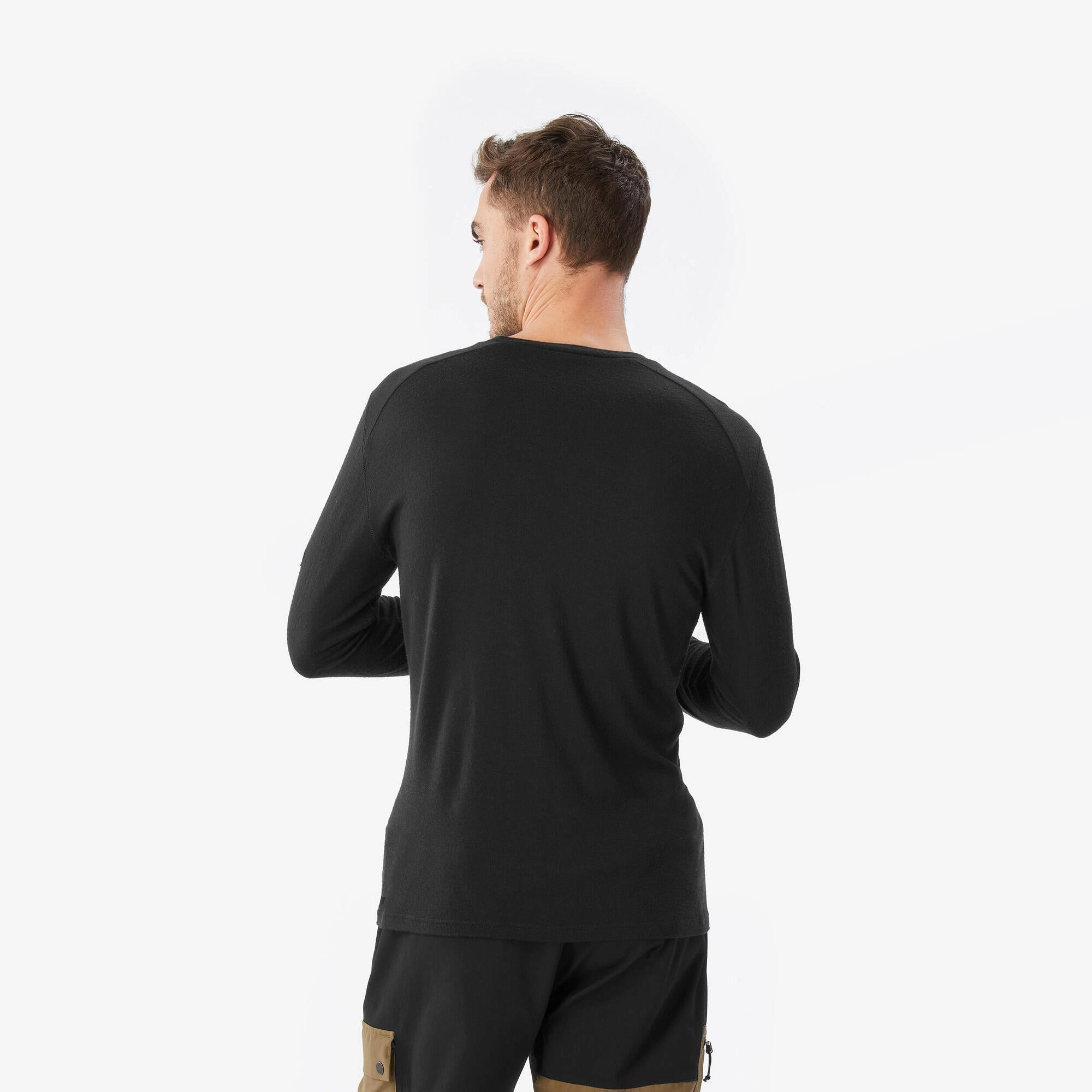 Simond  Men's MT500 Long-sleeve 100% Merino Wool T-shirt