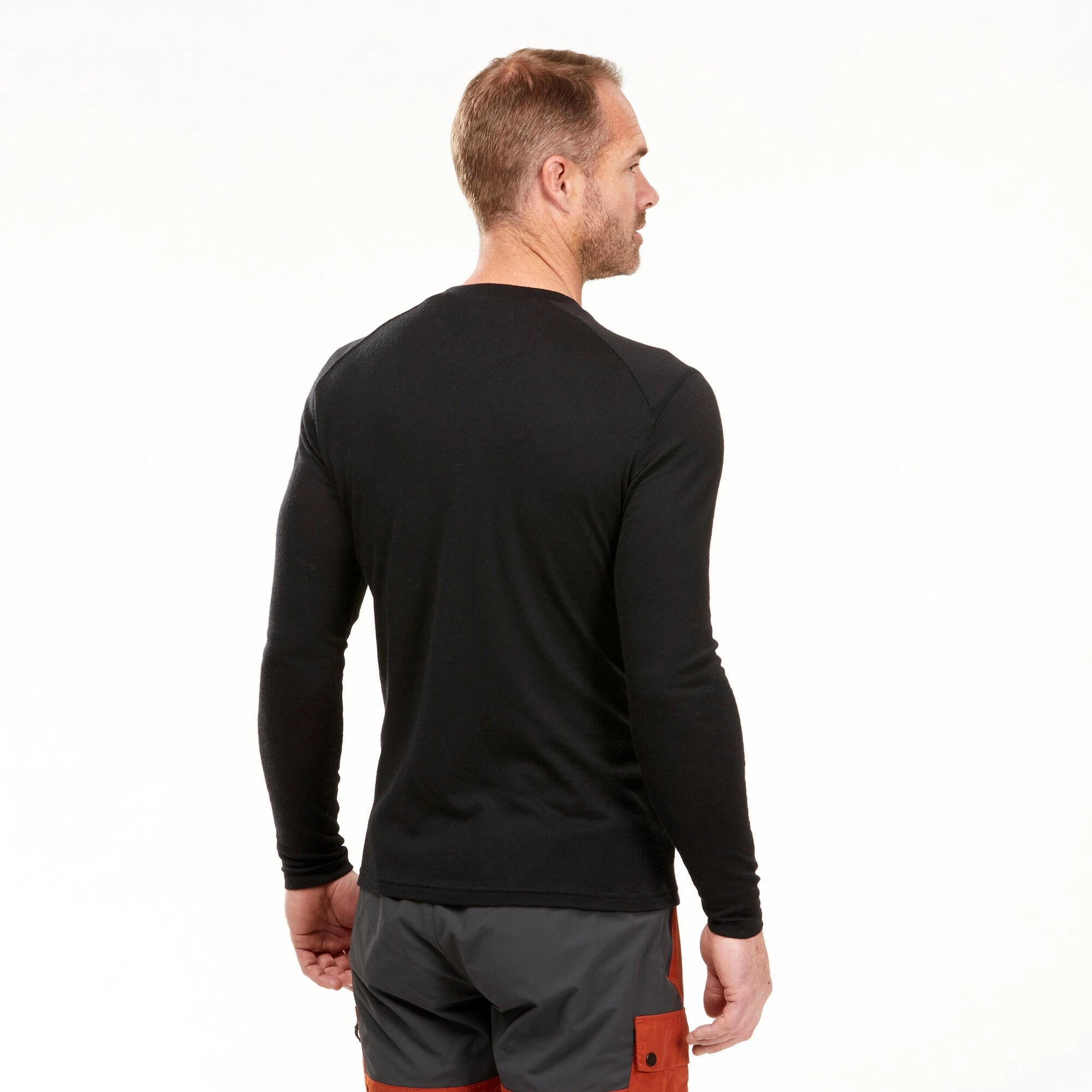 Simond  Men's MT500 Long-sleeve 100% Merino Wool T-shirt