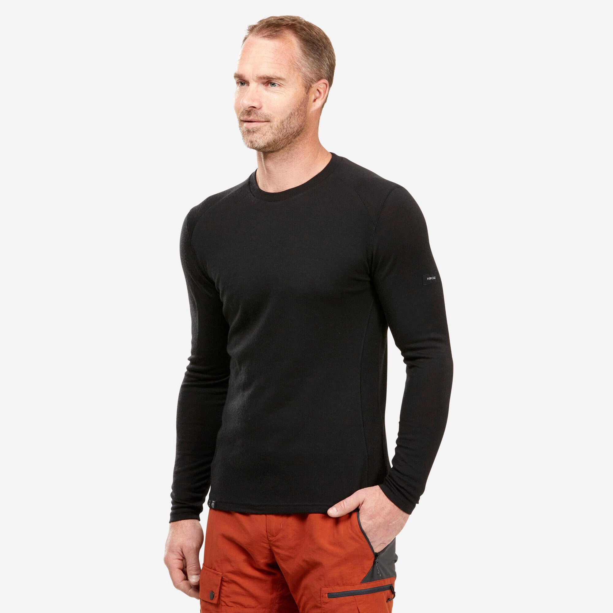 Simond  Men's MT500 Long-sleeve 100% Merino Wool T-shirt