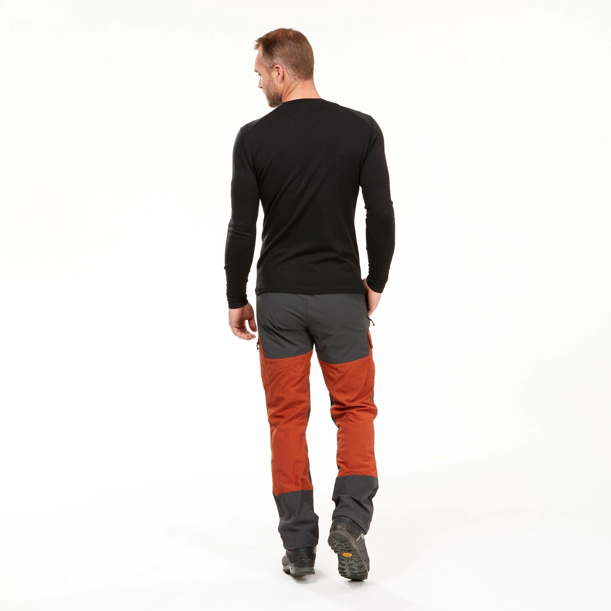 Simond  Men's MT500 Long-sleeve 100% Merino Wool T-shirt