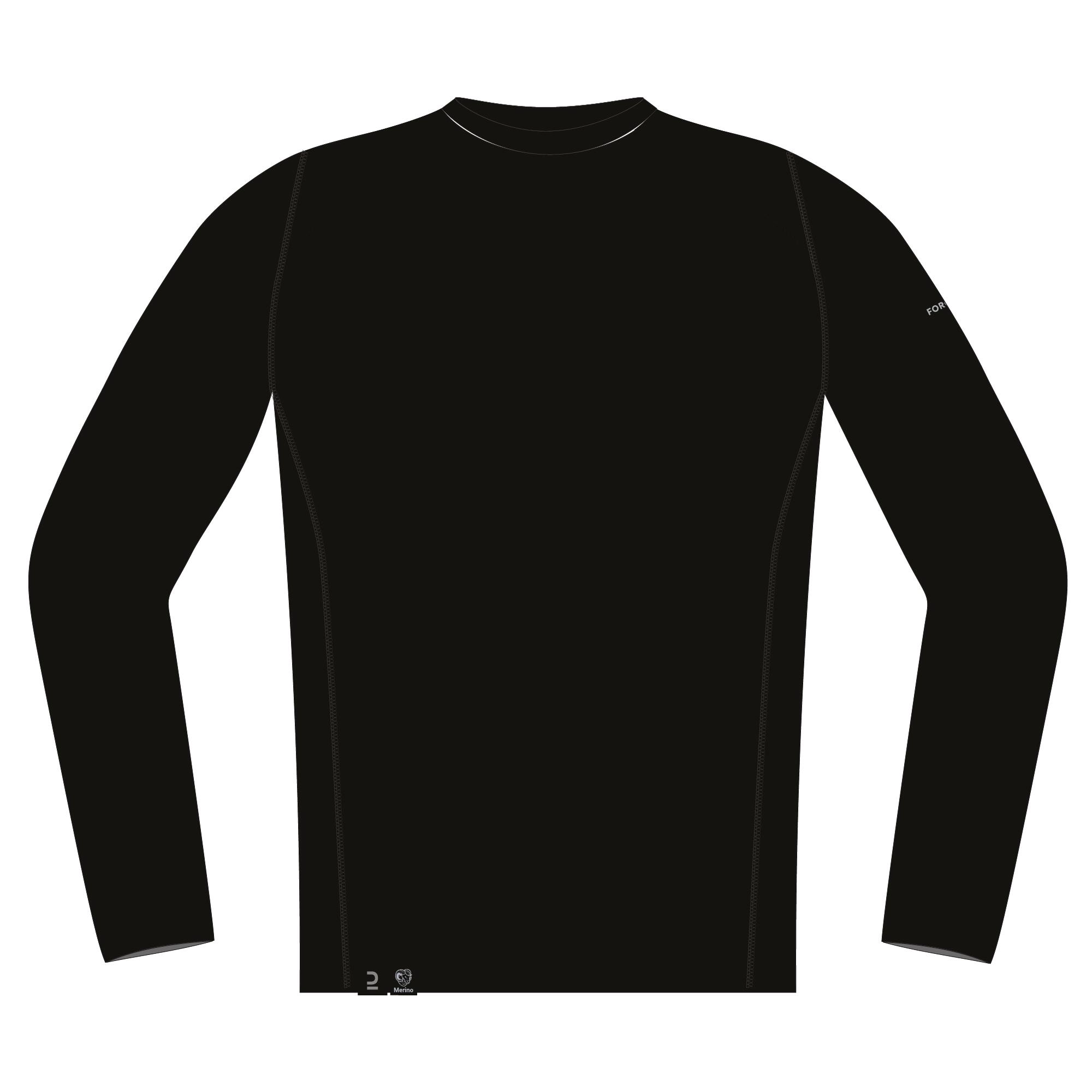 Simond  Men's MT500 Long-sleeve 100% Merino Wool T-shirt