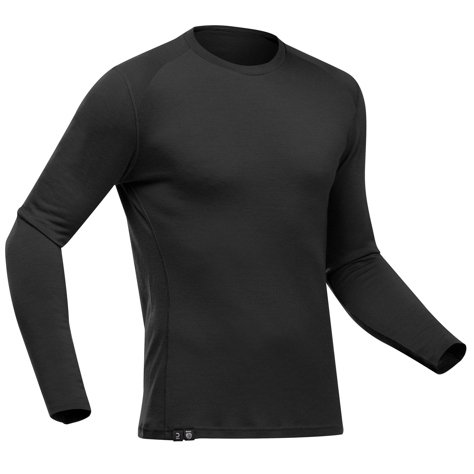 Simond  Men's MT500 Long-sleeve 100% Merino Wool T-shirt