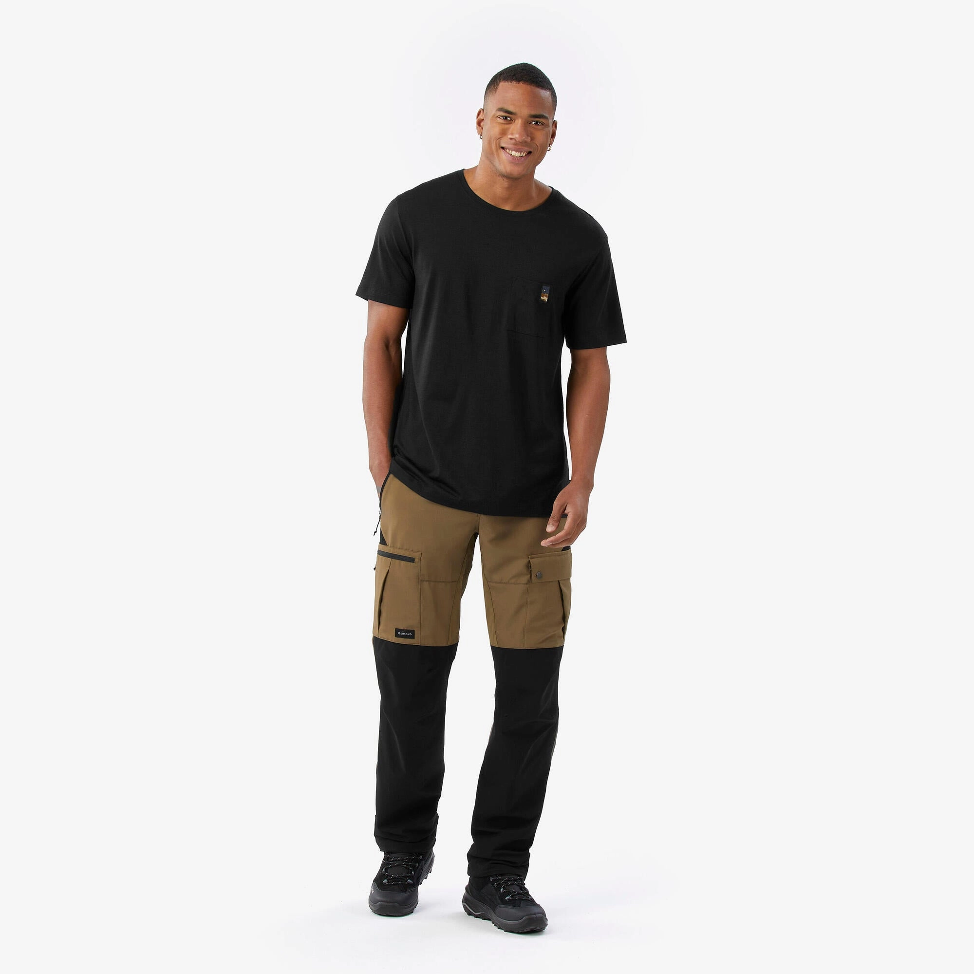 Simond Men's TRAVEL 900 100% Merino Wool T-Shirt