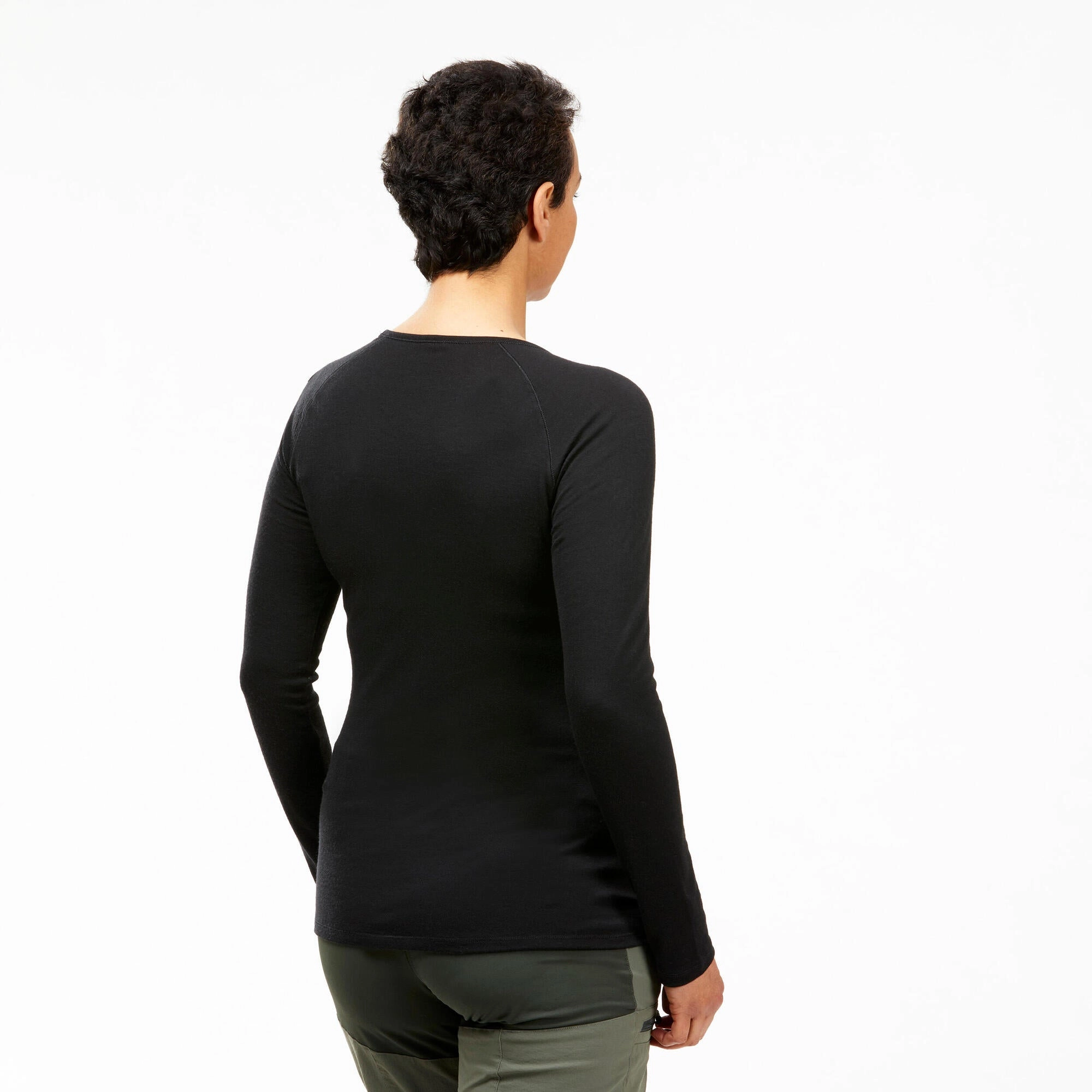 Simond  Women's MT500 Long-sleeve 100% Merino Wool Shirt