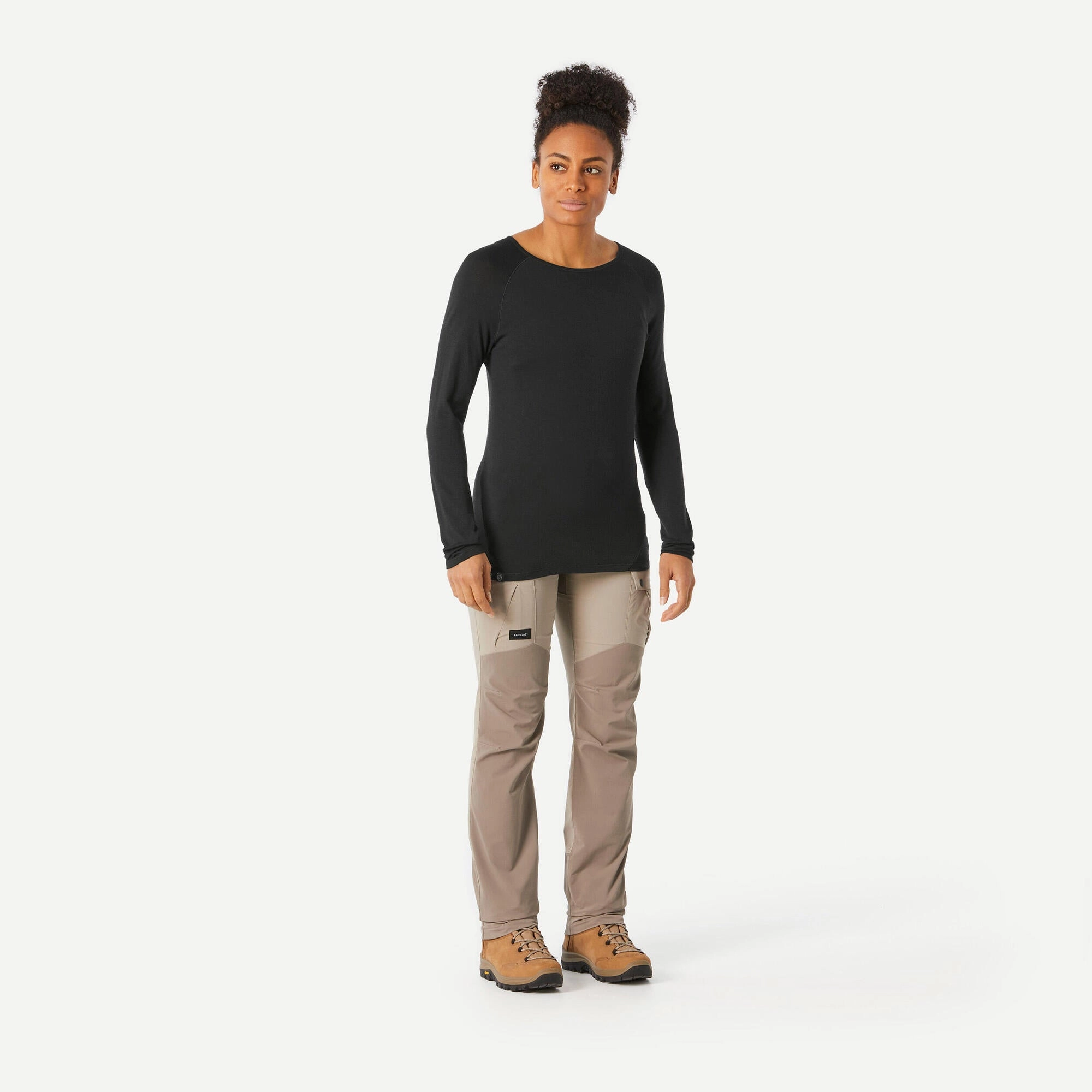 Simond  Women's MT500 Long-sleeve 100% Merino Wool Shirt