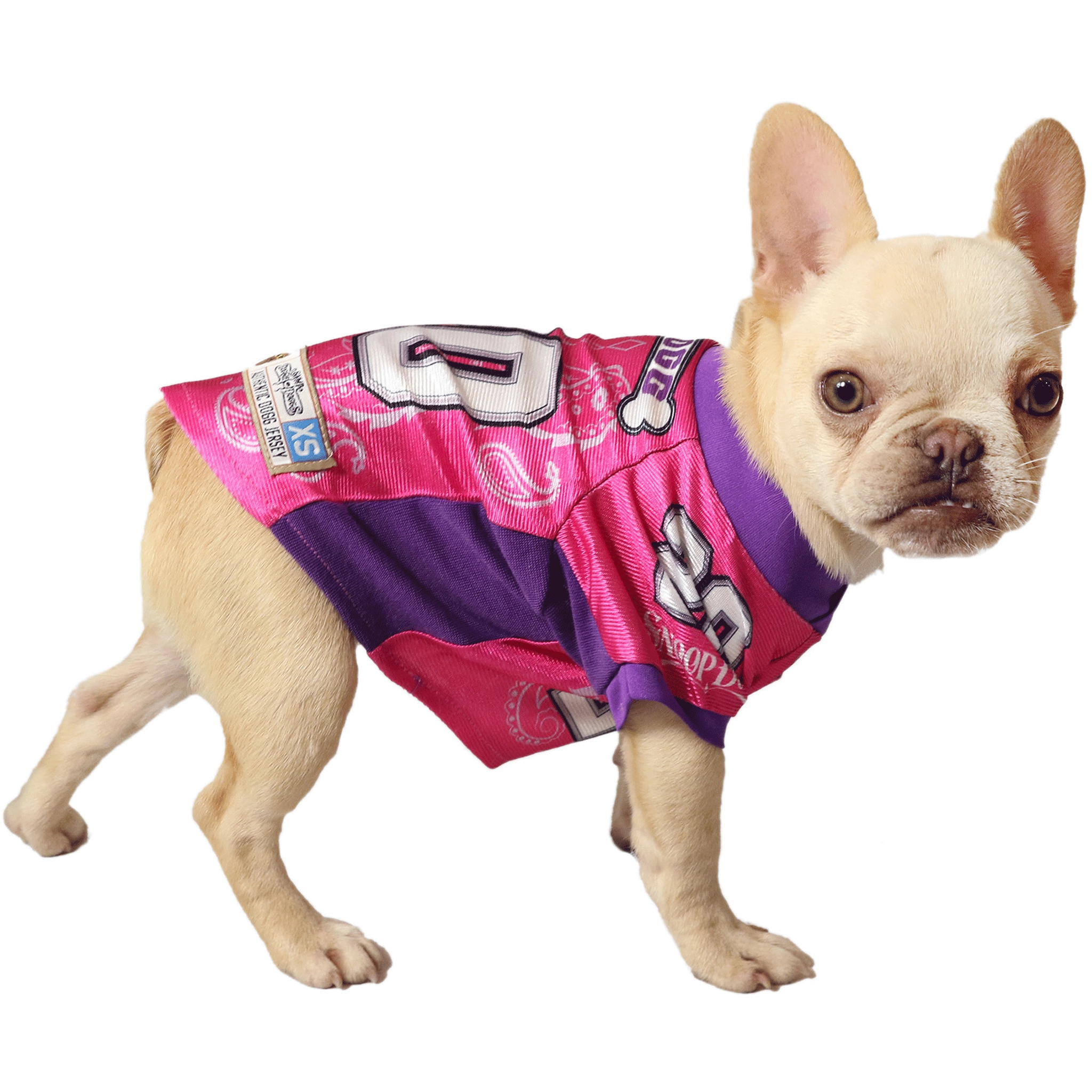 Snoop Doggie Doggs Deluxe Pet Jersey - Pink