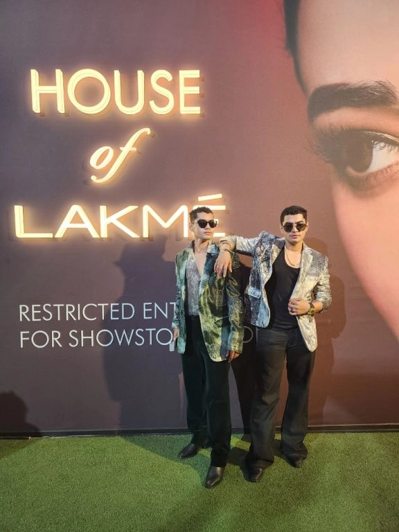 Sobo Guys in our Forest Printed Velvet Blazer from Matrix Collection
