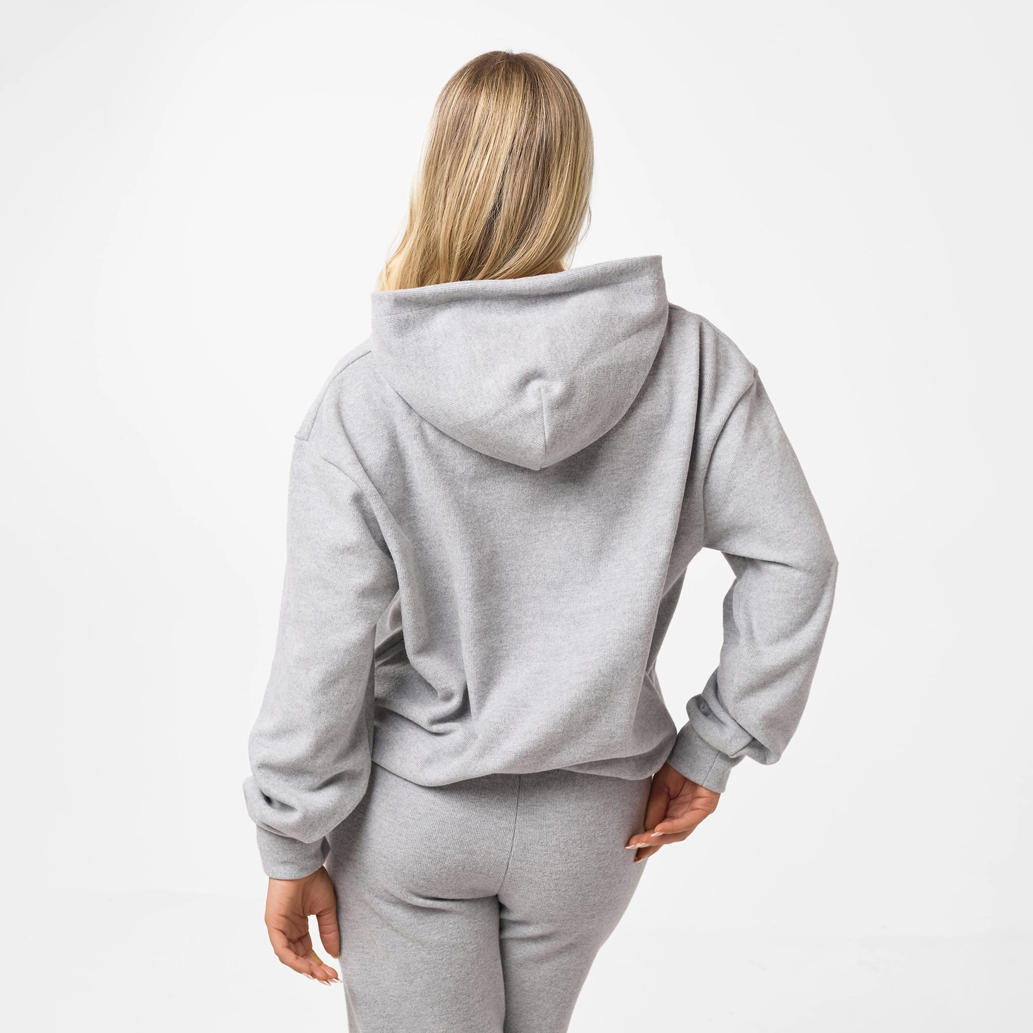 Soft Knit Tracksuit I Grey Marl
