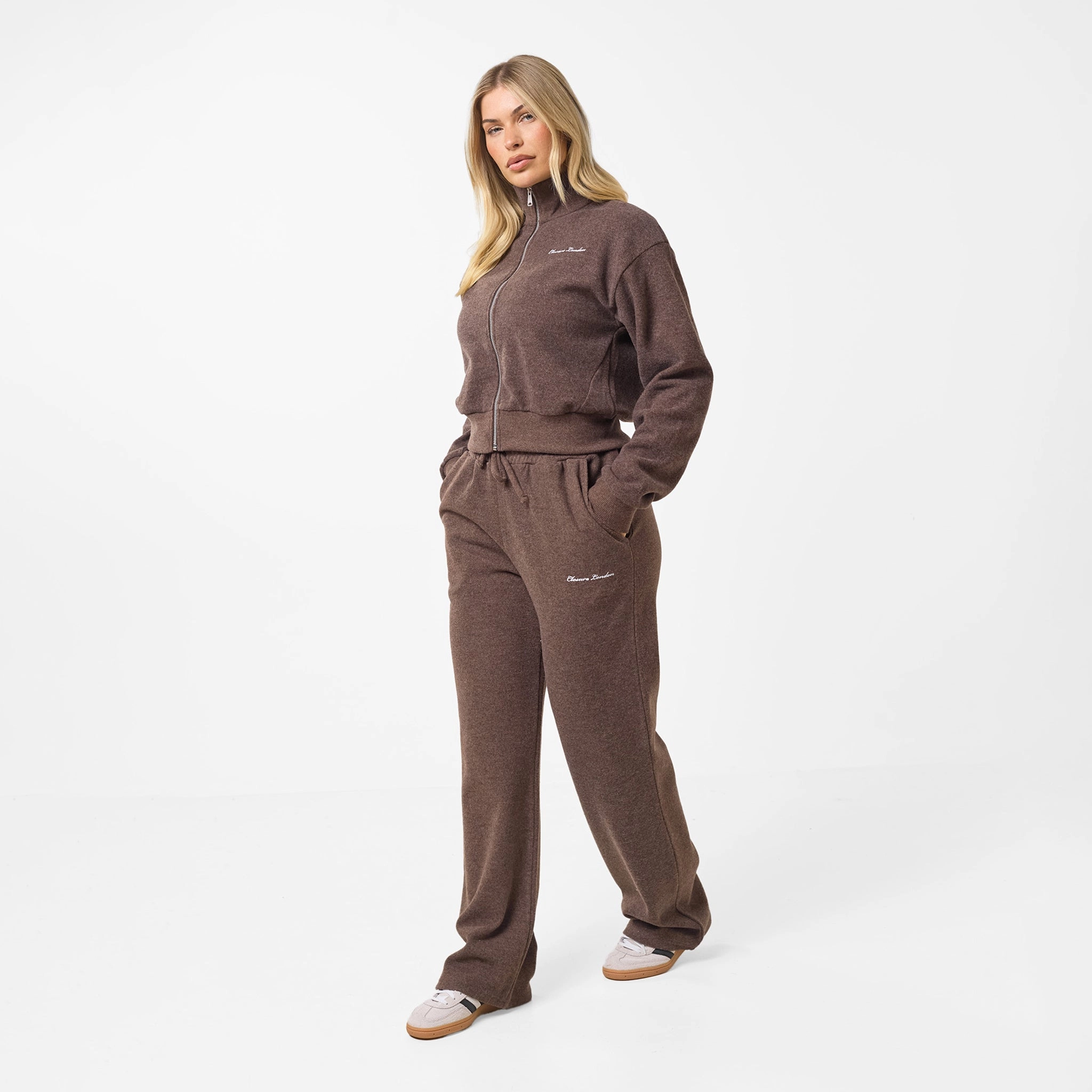 Soft Knit Wide Leg Pant I Coffee