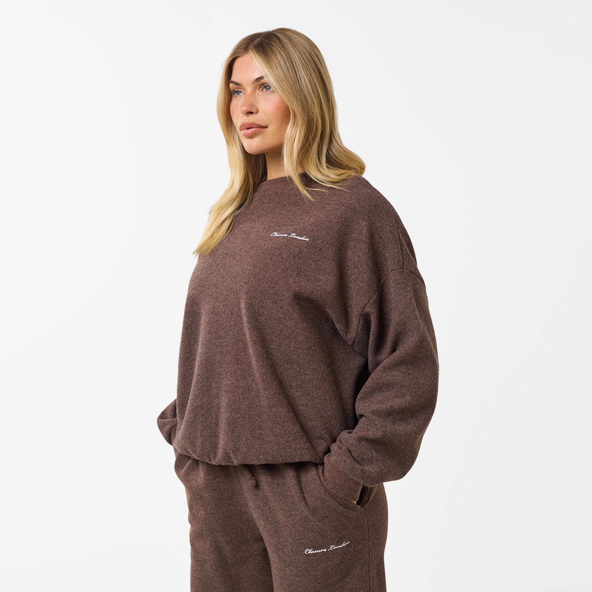 Soft Knit Wide Leg Pant I Coffee