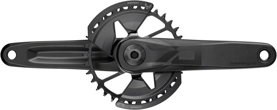 SRAM Eagle 70 T-Type Wide Crankset - 160mm 12-Speed 32t Chainring Direct Mount 2-Guards DUB Spindle Interface BLK
