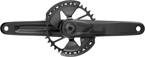 SRAM Eagle 70 T-Type Wide Crankset - 160mm 12-Speed 32t Chainring Direct Mount 2-Guards DUB Spindle Interface BLK