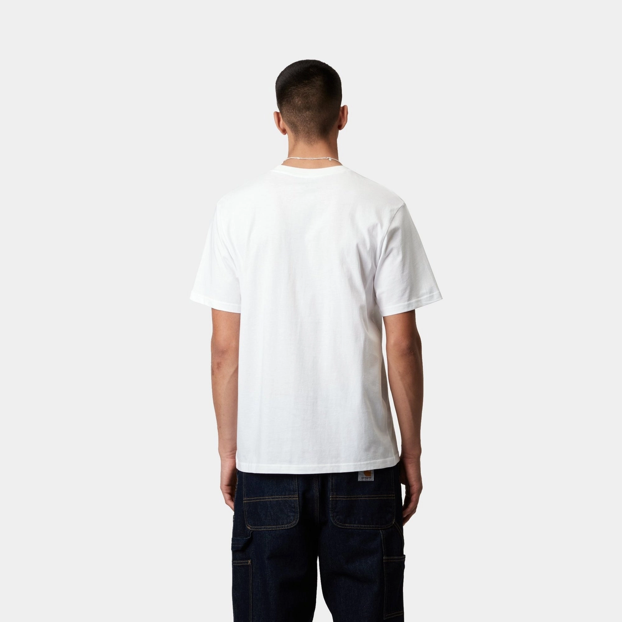 Standard Crew Neck T-Shirt (2 Pack) | White   White