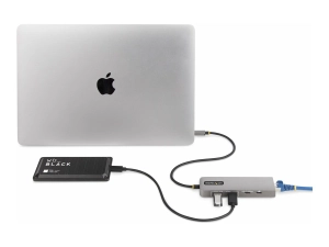 StarTech.com 3-Port USB-C Hub with 2.5 Gigabit Ethernet and 100W Power Delivery Passthrough Laptop Charging, USB-C to 2x USB-A/1x 10G2A1C25EPD-USB-HUB