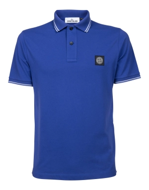 Stone Island Logo Patch Polo Shirt
