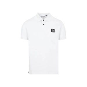 Stone Island Logo Patch Polo Shirt