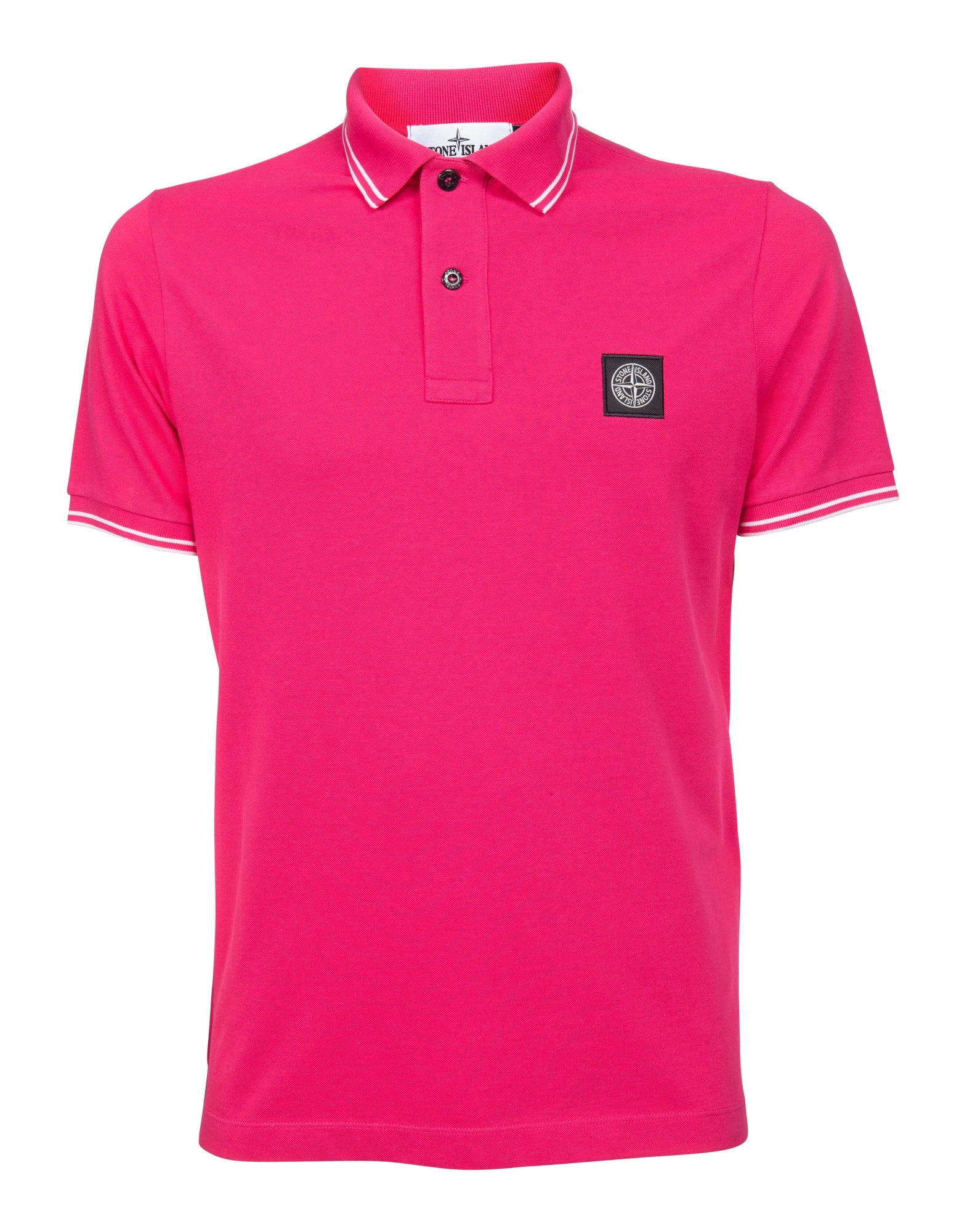 Stone Island Logo Patch Polo Shirt