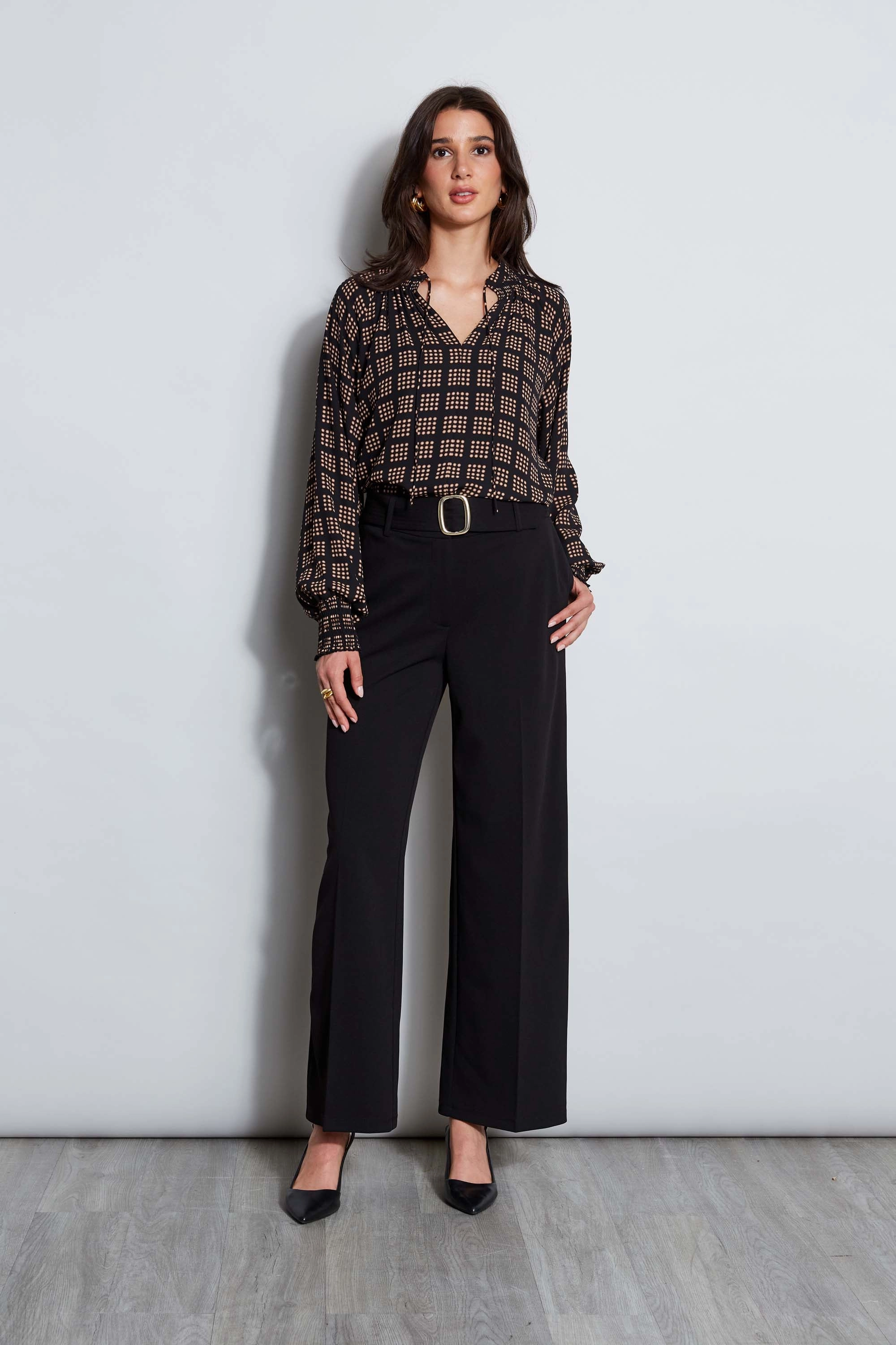 T-Tahari Icon Dot Shirt