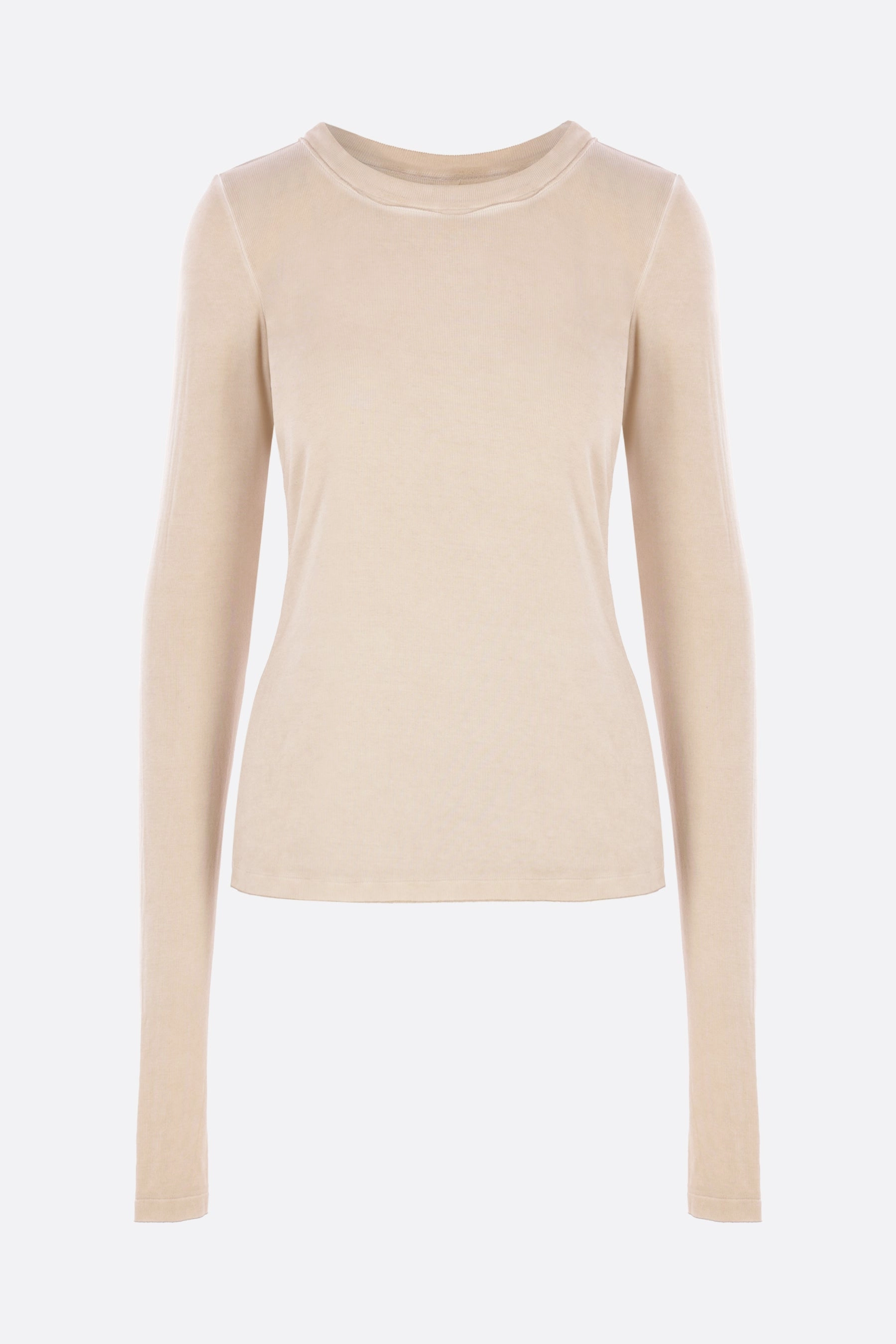Tata long-sleeve t-shirt in rib jersey