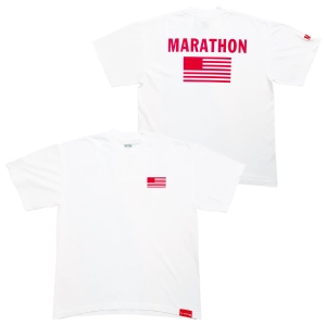 TMC Color Block Flag T-shirt - White/Red