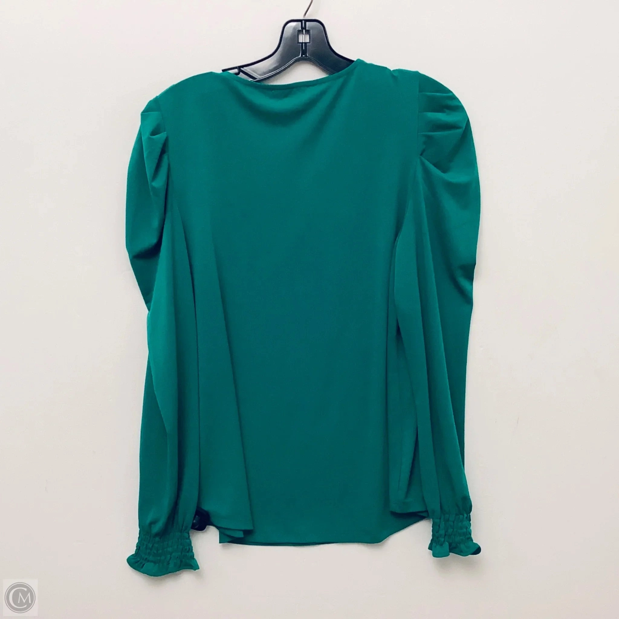 Top Long Sleeve By Adrianna Papell In Green, Size: M