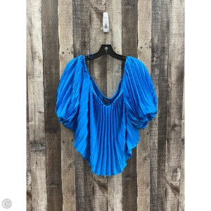 Top Long Sleeve By Express In Blue, Size: L