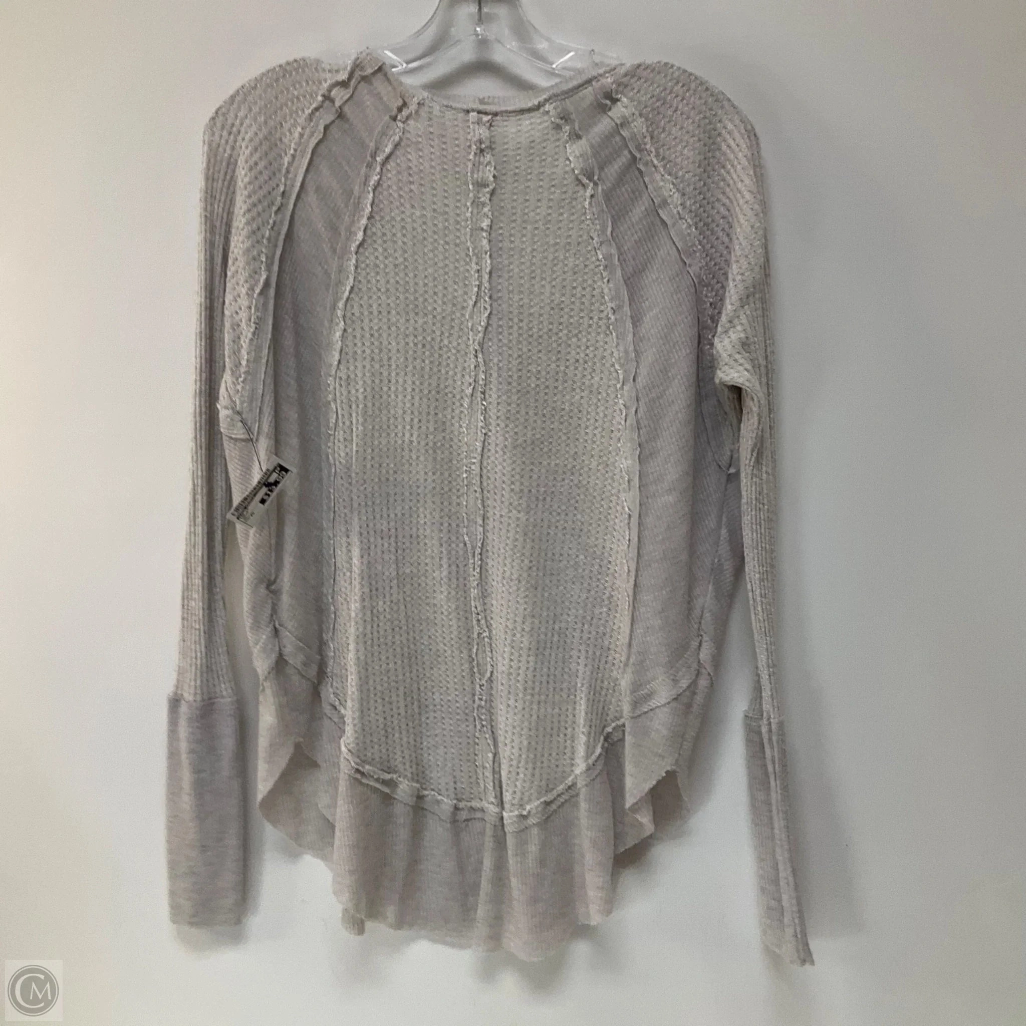 Top Long Sleeve By Free People In Cream, Size: Xs