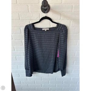 Top Long Sleeve By Loft In Grey, Size: Xs