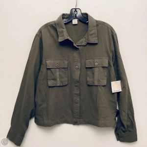 Top Long Sleeve By Passport In Green, Size: Xl