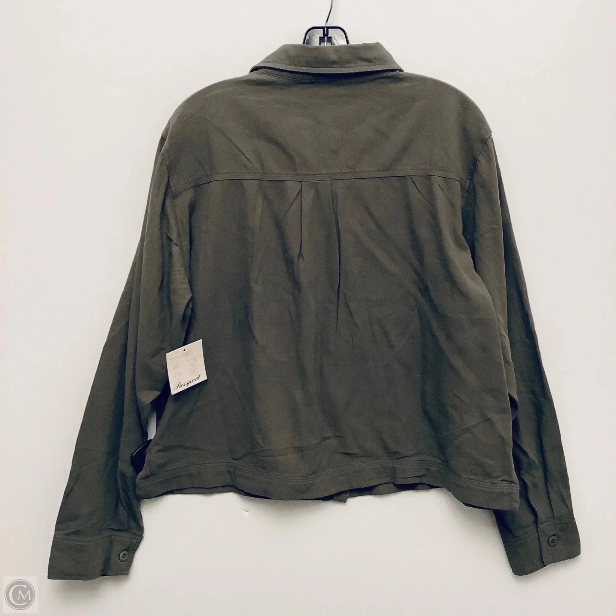 Top Long Sleeve By Passport In Green, Size: Xl