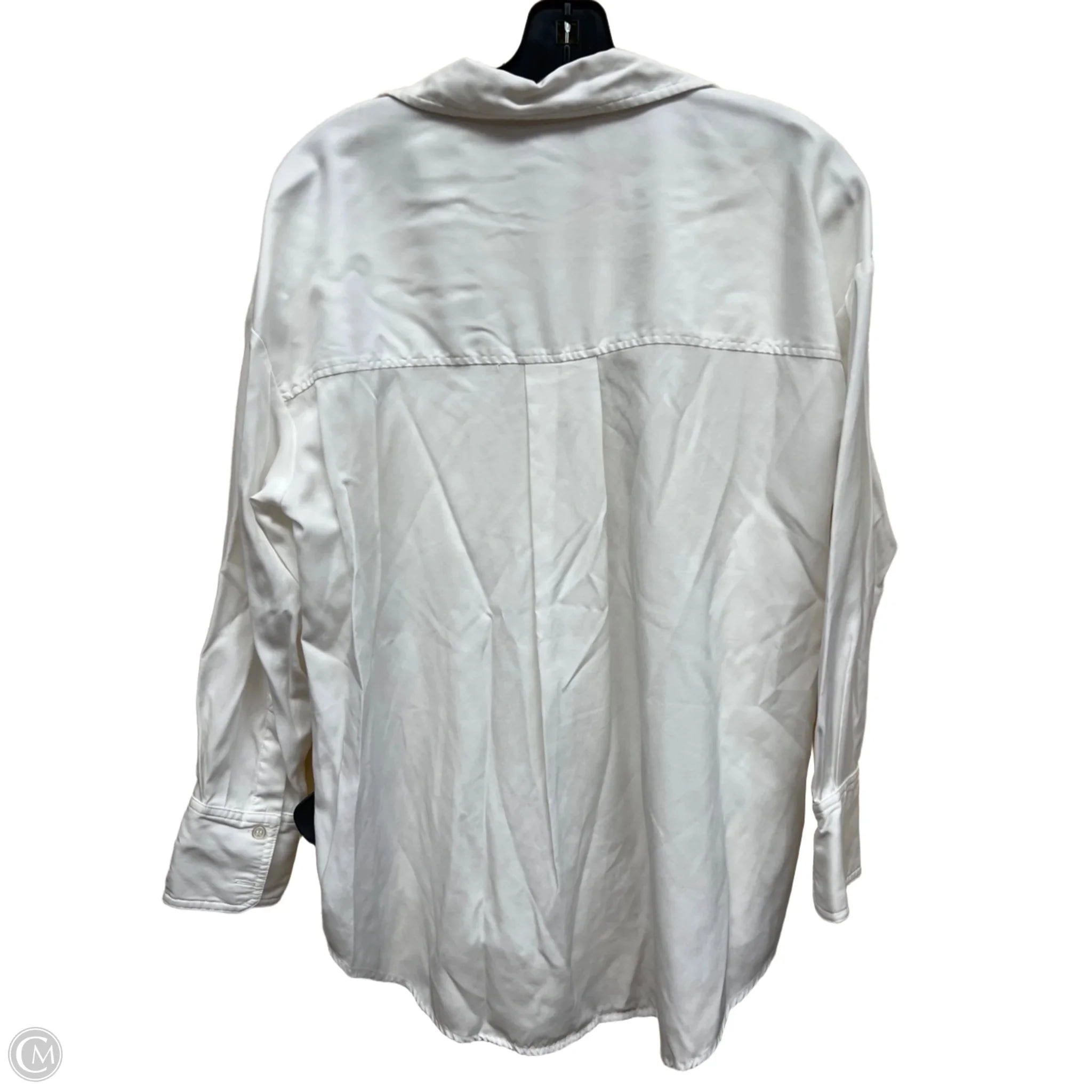 Top Long Sleeve By Rachel Roy In White, Size: Xs