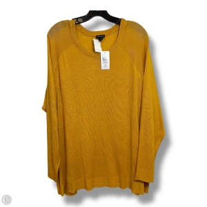 Top Long Sleeve By Torrid In Yellow, Size: 3x