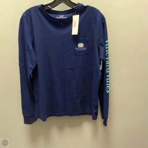 Top Long Sleeve By Vineyard Vines In Blue, Size: M