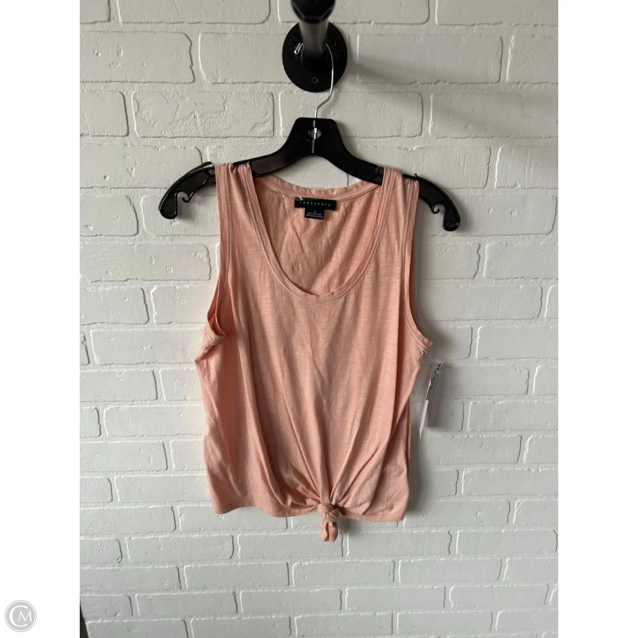 Top Sleeveless Basic By Sanctuary In Peach, Size: S