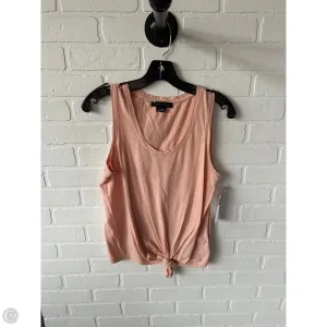 Top Sleeveless Basic By Sanctuary In Peach, Size: S