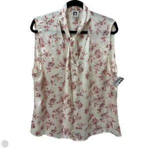 Top Sleeveless By Anne Klein In Cream, Size: Xl