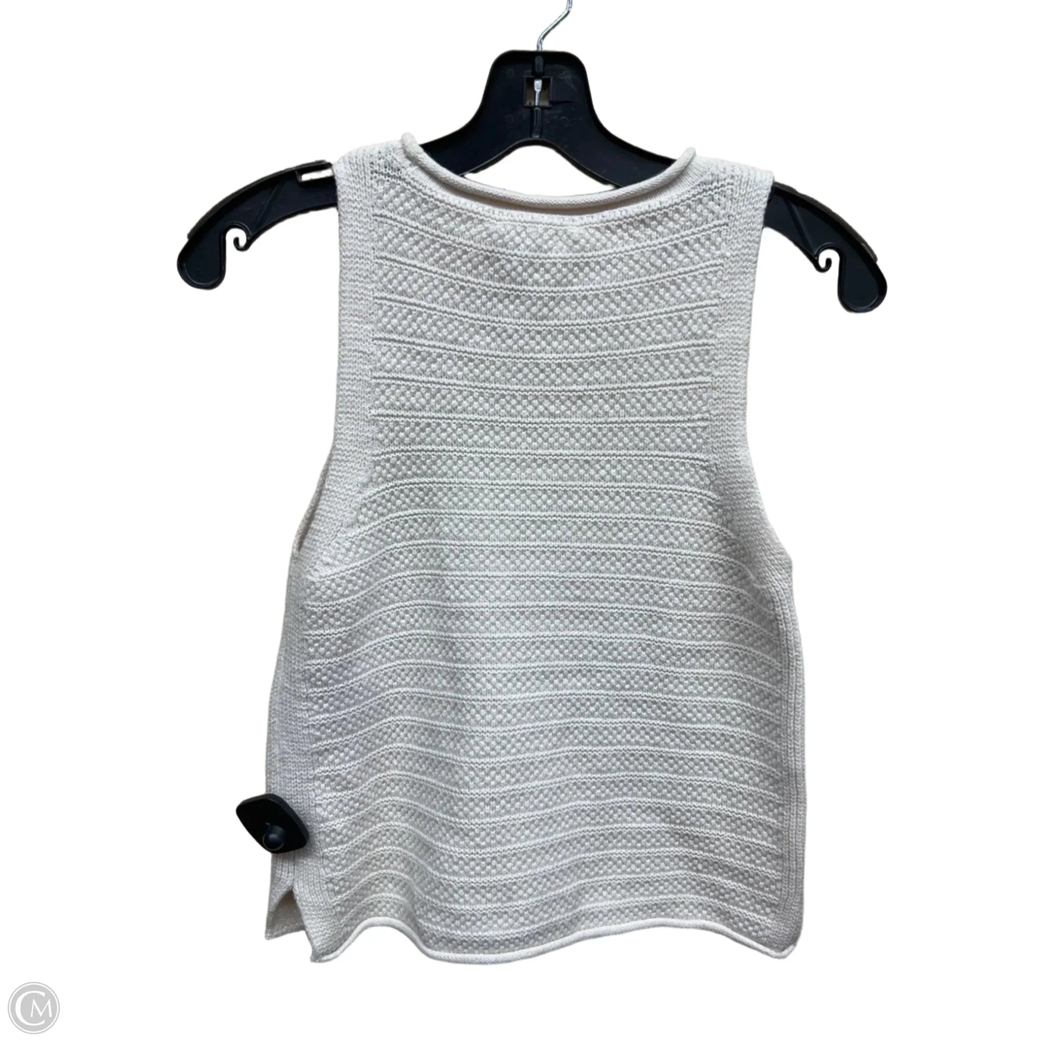 Top Sleeveless By Madewell In Cream, Size: Xxs