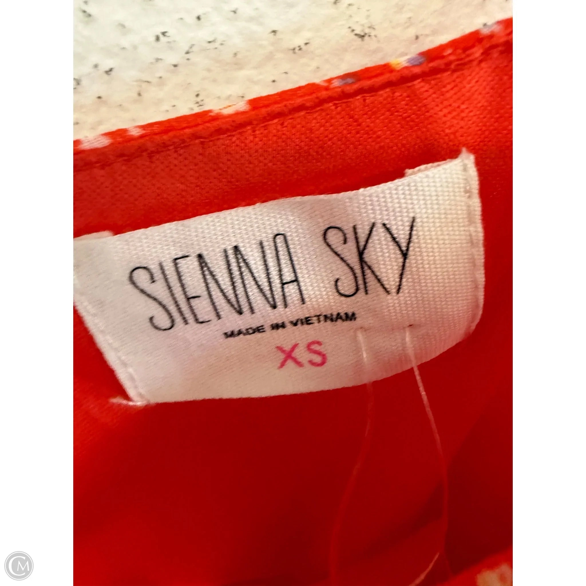 Top Sleeveless By Sienna Sky In Orange, Size: Xs