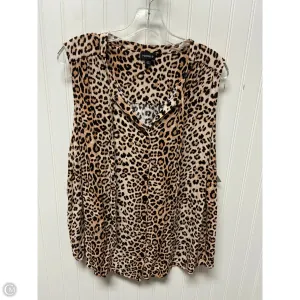 Top Sleeveless By Torrid In Animal Print, Size: 2x