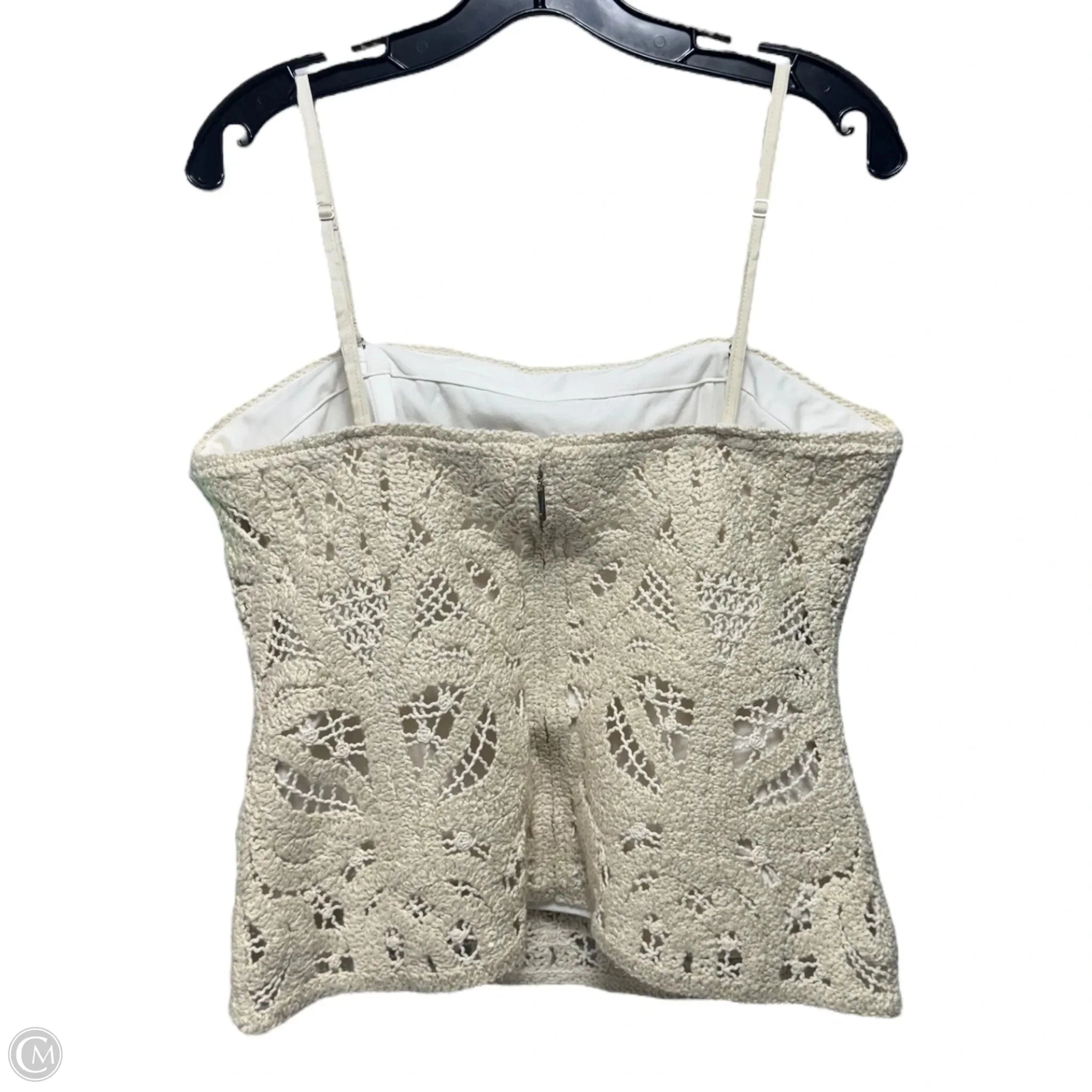 Top Sleeveless By White House Black Market In Cream, Size: 14