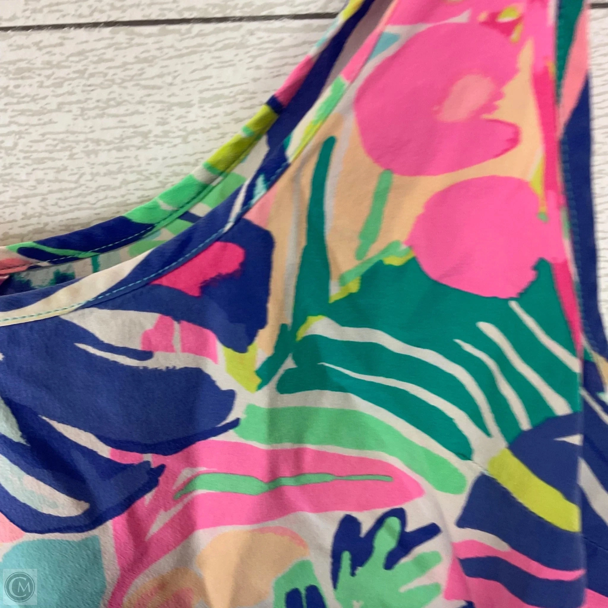 Top Sleeveless Designer By Lilly Pulitzer In Multi-colored, Size: M