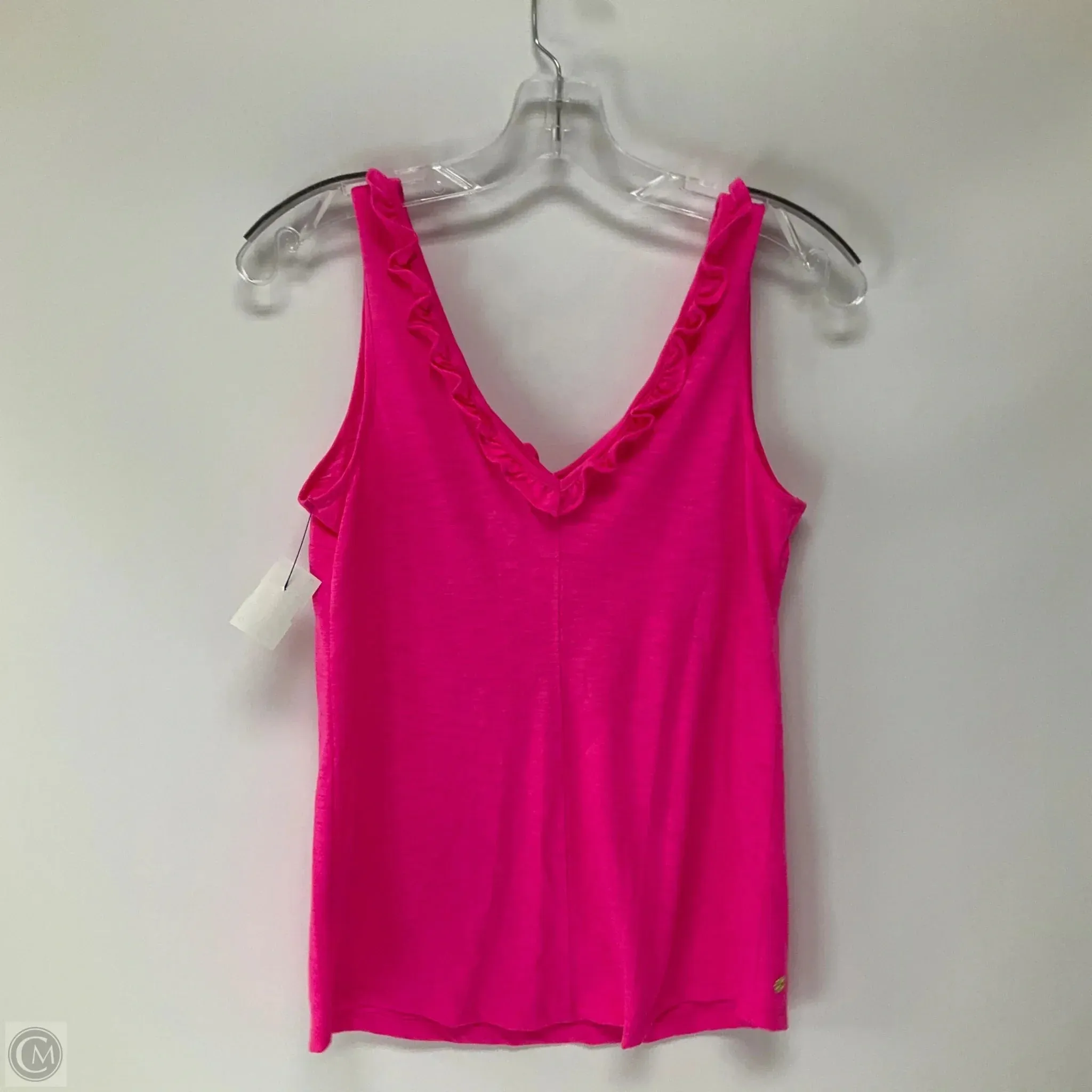 Top Sleeveless Designer By Lilly Pulitzer In Pink, Size: Xs
