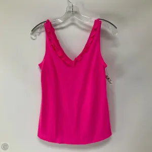 Top Sleeveless Designer By Lilly Pulitzer In Pink, Size: Xs