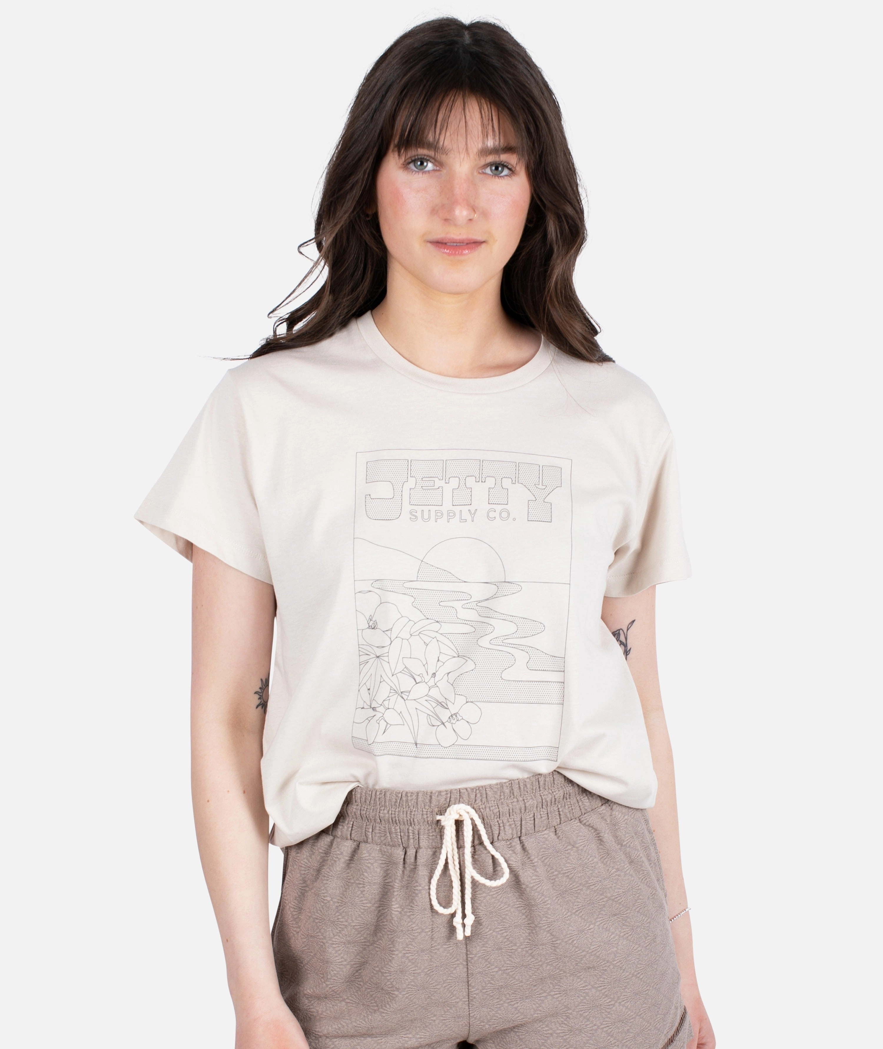 Uncharted Tee - Bone
