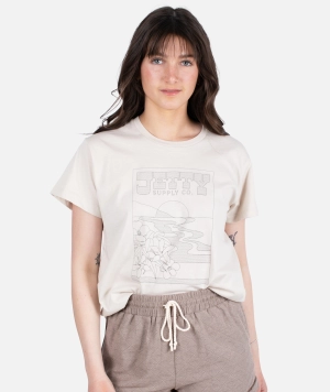 Uncharted Tee - Bone