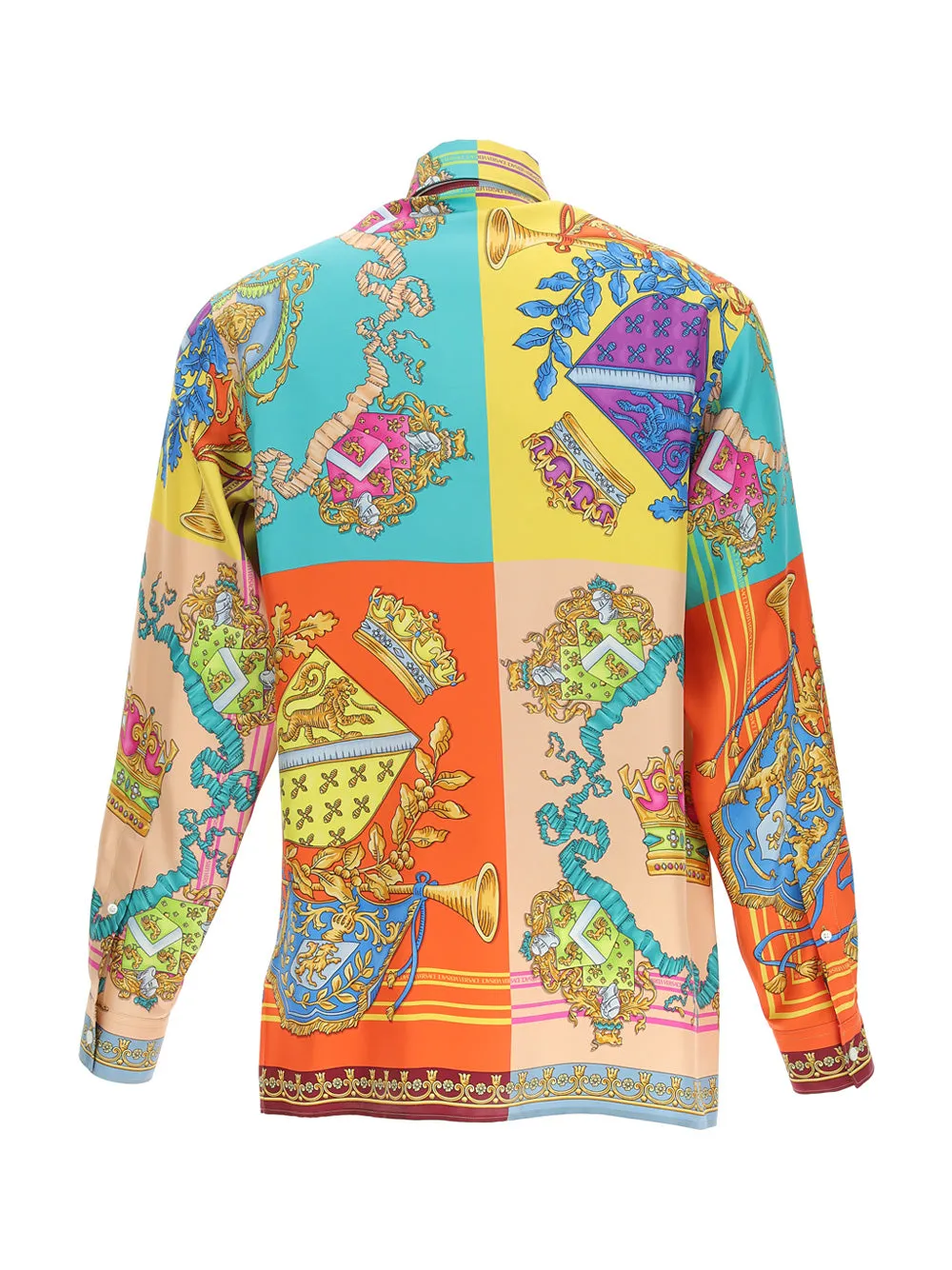Versace Royal Rebellion Long Sleeved Buttoned Shirt